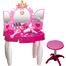 Little Princess Mirror Dressing Table Up With Music Sound And Light Glamour Beauty Makeup Pretend Role Play Set Toy For Kids -117760931 image