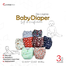 Livingtex Assorted Baby Diaper Pants 3 Pcs image