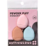 Lmltop Meticulous Powder Puff ( Finger Puff ) - 3 Pcs image