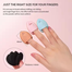 Lmltop Meticulous Powder Puff ( Finger Puff ) - 3 Pcs image