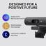 Logitech BRIO 500 Full HD 1080p 4MP Auto-Framing Webcam – Black Color image