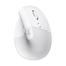 Logitech Lift Vertical Ergonomic Mouse Pale White image