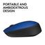 Logitech M171 Wireless Mouse, Blue image
