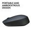 Logitech M171 Wireless Mouse, Gray image