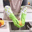 Long Silicone Kitchen Gloves Waterproof And Non-Slip Hand Protection image