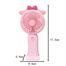 Longda-8203 Portable handheld rechargeable Mini Fan image