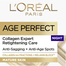 Loreal Paris Age Perfect Collagen Expert Retightening Night Cream 50ml | 50 Plus Firmer, Moisturised, Nourished Skin, Anti-Age Spots, Collagen AA Fractions | Germany image