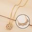 Love Magnet Clavicle Chain Design Lucky Neckless for Stylish Girls or Women image
