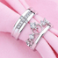 Love Promise King and Queen Couple Ring Set image