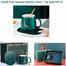 Lucky Ceramic Coffee Cup Warm 55°C Degree Heating With Cover image