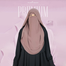 Glam Touch Luna- 2 Layer Hoodie Niqab | Mocha image