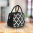 Lunch Bag Black 9.5x7.5x5 inch image