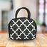 Lunch Bag Black 9.5x7.5x5 inch image