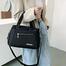 Luxury Bag Waterproof Nylon Shoulder Ladies Travel Crossbody Black Color image