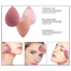 MAANGE Bottled Beauty Sponge Soft Makeup Sponges Blender For Ladies Multicolor Makeup Puff 8 Pcs image