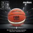 MOLTEN FIBA Indoor/Outdoor Basketball Official Size 7 (basketball_fiba_o) image