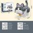 MOYU 673 PCS Cute Animal Cat Diamond Building Bricks Block DIY Mini Micro Building Block Set For Children image
