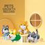 MOYU 673 PCS Cute Animal Cat Diamond Building Bricks Block DIY Mini Micro Building Block Set For Children image