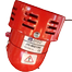 MS-190 AC 220v 114db Red Plastic Industrial Alarm Sound Motor Siren image