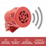 MS-190 AC 220v 114db Red Plastic Industrial Alarm Sound Motor Siren image