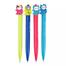 M and G Cat 0.7mm Blue-Ink Ball Pen 4 Pcs image