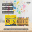 M AND G JUMBO ROUND CRAYON 1 Set Of 12 Colors image