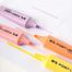M AND G Point Liner Highlighter Pastel Color 4 Pcs image