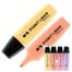 M AND G Point Liner Highlighter Pastel Color 4 Pcs image