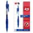 M and G Gel Pen Black and Blue Ink image