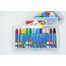 M and G 12-Color Silky Oil Pastel Colors In A Plastic Pack Set image