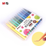 M and G Water Color Brush Pen Soft Brush Tip - 24 Color( Washable) image