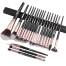 Maange Makeup Brush 20 PCS - Black Color image