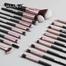 Maange Makeup Brush 20 PCS - Black Color image