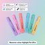 Macaroon colour Highlight Pen 6Pcs image