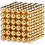 Magnet Balls 5MM 216 Pcs 6/6 Golden image