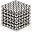 Magnet Balls 5MM 216 Pcs 6/6 Silver image