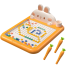 Magnetic Drawing Board for Kids, New Magnetic Dots Board for Toddlers Dot Art, Large Magnet Doodle Board With Dot Beads Pattern Booklets Magnetic Pen for 2 to 6 Year Old Boys Girls (rabbit) image