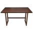 Mahogany Wooden Folding Computer and Study Table image