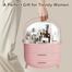 Make Up Cosmetic And Brush Organiser,Portable Makeup Storage With Dustproof Lid image