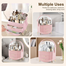 Make Up Cosmetic And Brush Organiser,Portable Makeup Storage With Dustproof Lid image