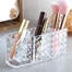 Makeup Brush Eyebrow Pencil Storage Rack Large Capacity Transparent Storage Box,Stationery Pen Holder image