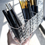 Makeup Brush Eyebrow Pencil Storage Rack Large Capacity Transparent Storage Box,Stationery Pen Holder image