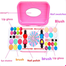 Makeup and Nail Art Toy Set for Girls Hello Kitty and Frozen Toy Trolley System Real Makeup Safe and Non toxic -117764686 image