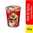 Mama Instant Cup Noodles Oriental Kitchen Hot And Spicy Flavour (65gm) image
