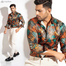 Manfare Premium Casual Printed Shirt For Men image