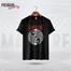 Manfare Premium Graphics T Shirt Black Color For Men image