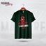 Manfare Premium Graphics T Shirt Bottle Green Color For Men image