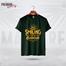 Manfare Premium Graphics T Shirt Bottle Green Color For Men image