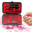 Manicure Pedicure Set Kit 10 in 1 Professional Sharp Nail Clippers Stainless Steel Thick Nail Cutter image