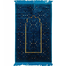Masjid Comfort Jaynamaz for Prayer- Metallic Blue (Any design)